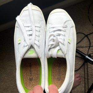 The OCA - Leather Cariuma White Shoe